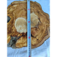 Olive Wood Slab with Natural Center | 200+ Year Old Live Edge Wood.
