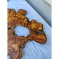 Rare Huge Live Edge Olive Wood Burl Slab 48x52cm - Premium Dry Exotic Lumber for Epoxy Resin Art, Guitar Body & Luxury Coffee Table DIY.