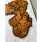 Rare Live Edge Olive Wood Slab 38x61cm - Premium Dry Luthier Lumber for Epoxy Resin Art, Coffee Tables & Unique Guitar Bodies.