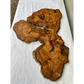 Rare Live Edge Olive Wood Slab 38x61cm - Premium Dry Luthier Lumber for Epoxy Resin Art, Coffee Tables & Unique Guitar Bodies.