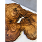 Rare Live Edge Olive Wood Slab 41x65cm | Unique Grain for Epoxy Resin, Luthier & Luxury Decor | Sustainable Premium DIY Material.
