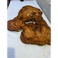 Rare Live Edge Olive Wood Slab 41x65cm | Unique Grain for Epoxy Resin, Luthier & Luxury Decor | Sustainable Premium DIY Material.