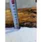 Rare Live Edge Olive Wood Slab 41x65cm | Unique Grain for Epoxy Resin, Luthier & Luxury Decor | Sustainable Premium DIY Material.