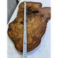 Rare Live Edge Olive Wood Slab 41x65cm | Unique Grain for Epoxy Resin, Luthier & Luxury Decor | Sustainable Premium DIY Material.