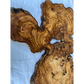 Rare Live Edge Olive Wood Slab (44x64cm) - Super Dry Epoxy Resin Lumber for Coffee Table, Clock & Guitar Body - Unique Natural Grain Art.