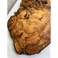 Rare Olive Wood Slab 42x65cm | Live Edge for Epoxy Resin & Wall Art | Unique Grain Sustainable Luxury | Super Dry DIY Craft Wood.