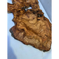 Rare Olive Wood Slab 43x66cm | Live Edge for Epoxy Resin & Coffee Table | Premium Dry Luthier Wood | Unique Grain Sustainable Luxury Art.