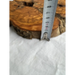 Rare Olive Wood Slab 53x30cm Live Edge for Epoxy Resin Art, Luxury Coffee Table & Clock Making | Super Dry 3% Moisture Unique Grain DIY.