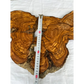 Rare Olive Wood Slab 53x30cm Live Edge for Epoxy Resin Art, Luxury Coffee Table & Clock Making | Super Dry 3% Moisture Unique Grain DIY.