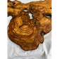 Rare Olive Wood Slab Live Edge 37x60cm | Unique Grain for Epoxy Resin & Coffee Table | Premium Luthier Wood | Sustainable Luxury Art.
