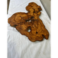 Rare Olive Wood Slab Live Edge 37x60cm | Unique Grain for Epoxy Resin & Coffee Table | Premium Luthier Wood | Sustainable Luxury Art.
