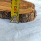 Rare Olive Wood Slab – Live Edge Unique Grain Sustainable Luxury – 27x38x2.5 cm - Olive Generic