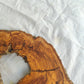 Rare Olive Wood Slab – Live Edge Unique Grain Sustainable Luxury – 27x38x2.5 cm - Olive Generic