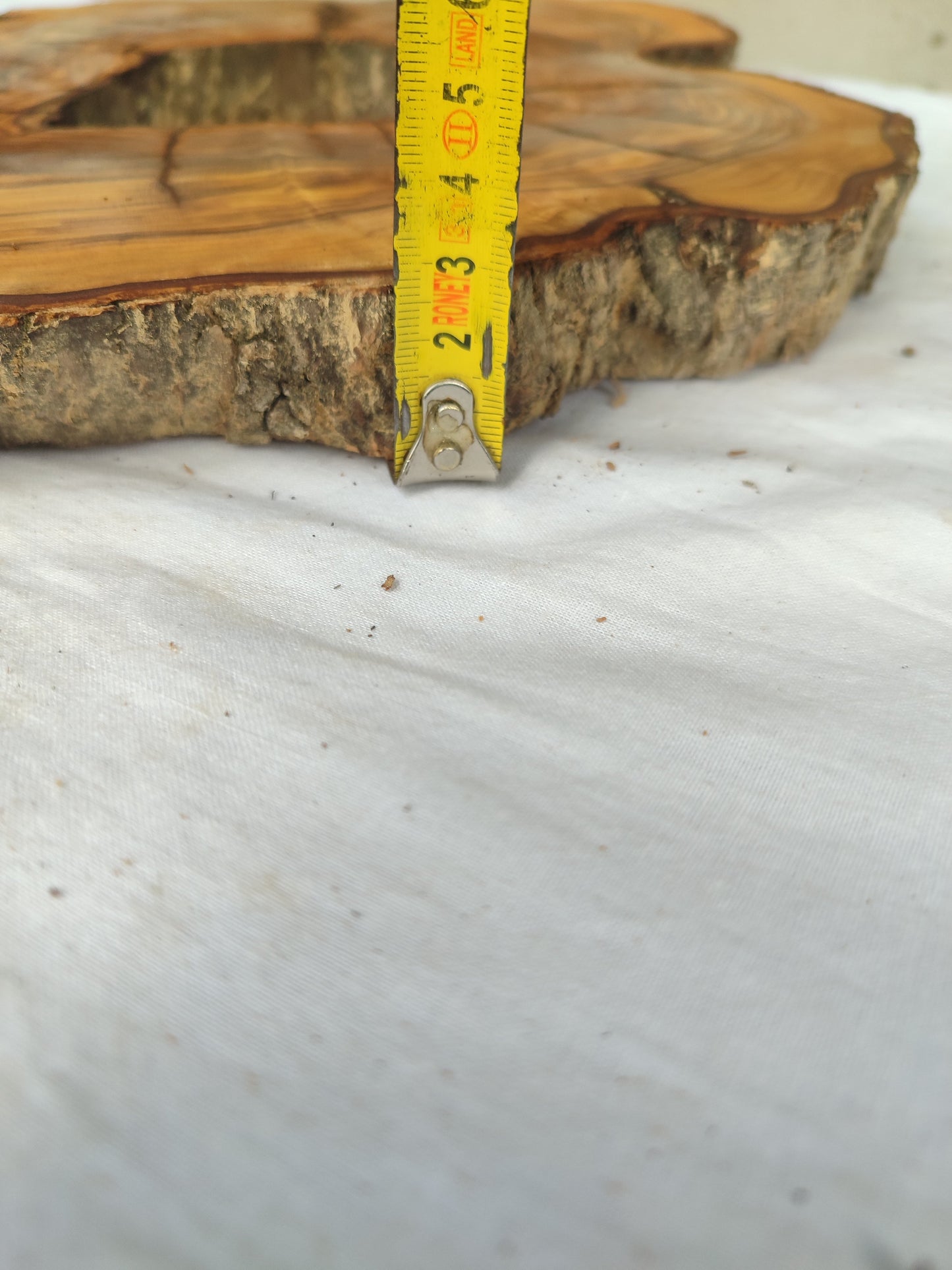 Rare Olive Wood Slab – Live Edge Unique Grain Sustainable Luxury for Epoxy Coffee Table & Guitar - Olive Generic