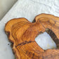 Rare Olive Wood Slab – Live Edge Unique Grain Sustainable Luxury for Epoxy Coffee Table & Guitar - Olive Generic