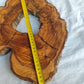 Rare Olive Wood Slab – Live Edge Unique Grain Sustainable Luxury – 27x38x2.5 cm - Olive Generic