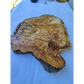 Small Olive Wood Slab 200+ Years | Live Edge Olive Wood Slice for Epoxy.